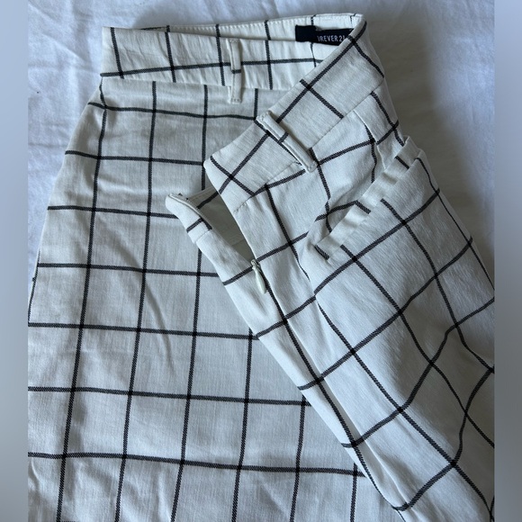Forever21 checkered/striped pants - Picture 5 of 9